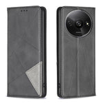 Custodia portafoglio in pelle per Xiaomi Poco M6 4G