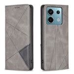 Custodia portafoglio in pelle per Xiaomi Poco M6 4G