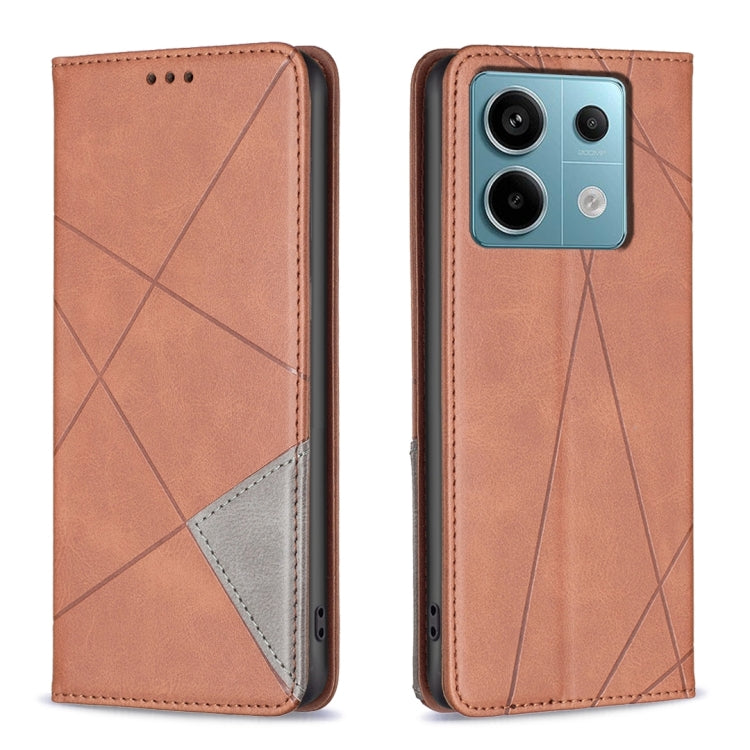 Custodia portafoglio in pelle per Xiaomi Poco M6 4G