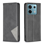 Custodia portafoglio in pelle per Xiaomi Poco M6 4G