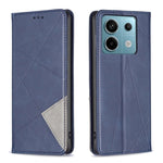 Custodia portafoglio in pelle per Xiaomi Poco M6 4G