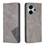 Custodia portafoglio in pelle per Xiaomi Poco M6 4G