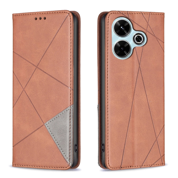 Custodia portafoglio in pelle per Xiaomi Poco M6 4G