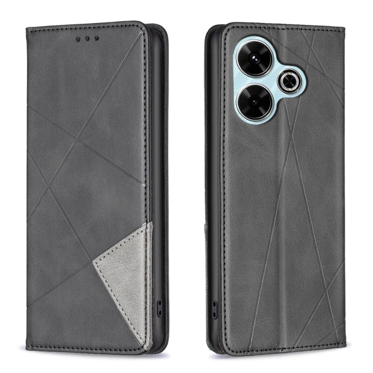 Custodia portafoglio in pelle per Xiaomi Poco M6 4G