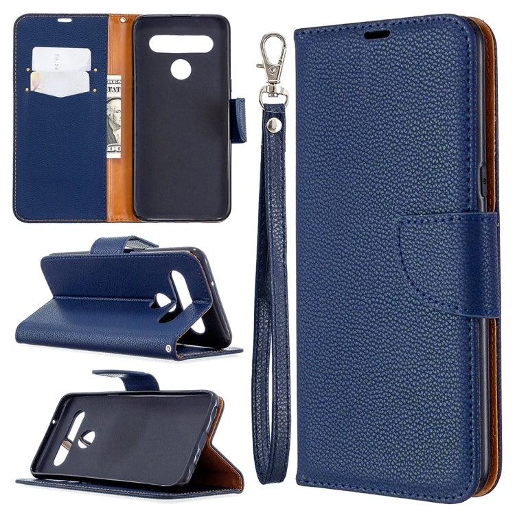 Custodia portafoglio in pelle per LG K61 con slot carte