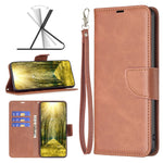 Custodia per telefono in pelle flip color pelle di agnello, For Google Pixel 8