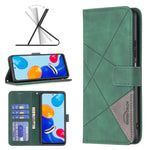 Custodia per telefono in pelle con struttura a rombo con fibbia magnetica, For Google Pixel 9, For Google Pixel 8a, For Google Pixel 8 Pro, For Google Pixel 8