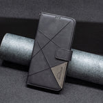 Custodia per telefono in pelle con struttura a rombo con fibbia magnetica, For Google Pixel 9, For Google Pixel 8a, For Google Pixel 8 Pro, For Google Pixel 8