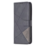 Custodia per telefono in pelle con struttura a rombo con fibbia magnetica, For Google Pixel 9, For Google Pixel 8a, For Google Pixel 8 Pro, For Google Pixel 8