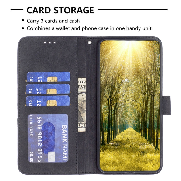 Custodia per telefono in pelle con struttura a rombo con fibbia magnetica, For Google Pixel 9, For Google Pixel 8a, For Google Pixel 8 Pro, For Google Pixel 8