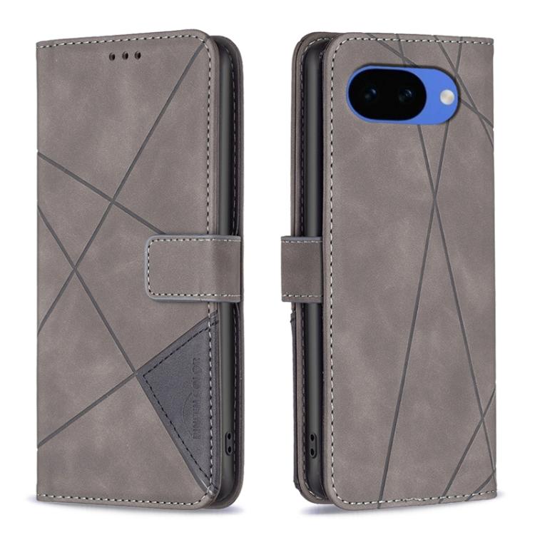 Custodia per telefono in pelle con struttura a rombo con fibbia magnetica, For Google Pixel 11 / 11 Pro, For Google Pixel 10a, For Google Pixel 9A, For Google Pixel 9 Pro