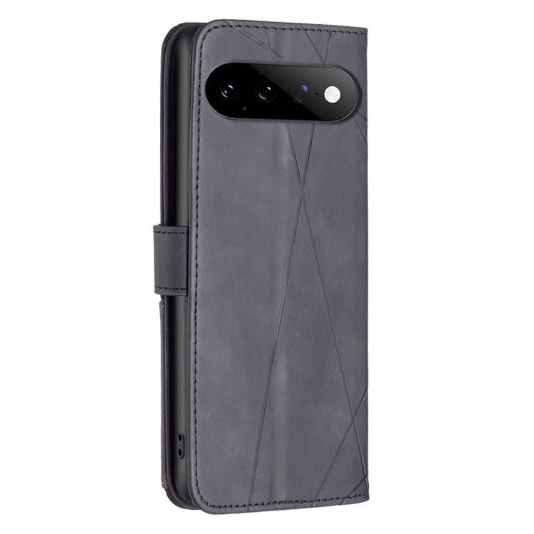 Custodia per telefono in pelle con struttura a rombo con fibbia magnetica, For Google Pixel 11 / 11 Pro, For Google Pixel 10a, For Google Pixel 9A, For Google Pixel 9 Pro