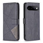 Custodia per telefono in pelle con struttura a rombo con fibbia magnetica, For Google Pixel 11 / 11 Pro, For Google Pixel 10a, For Google Pixel 9A, For Google Pixel 9 Pro
