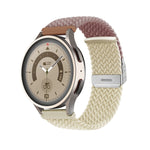 Cinturino per orologio in nylon intrecciato con fibbia, 20mm