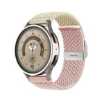 Cinturino per orologio in nylon intrecciato con fibbia, 22mm