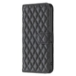 Custodia per telefono a conchiglia in pelle con portafoglio Diamond Lattice, For Google Pixel 11 / 11 Pro, For Google Pixel 9 Pro, For Google Pixel 9, For Google Pixel 8a