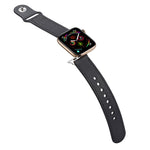 Fibbia singola TPU + cinturino in vera pelle, For Apple Watch Series 7 41mm / 6 & SE & 5 & 4 40mm / 3 & 2 & 1 38mm, For Apple Watch Series 7 45mm / 6 & SE & 5 & 4 44mm / 3 & 2 & 1 42mm                                                                    ...