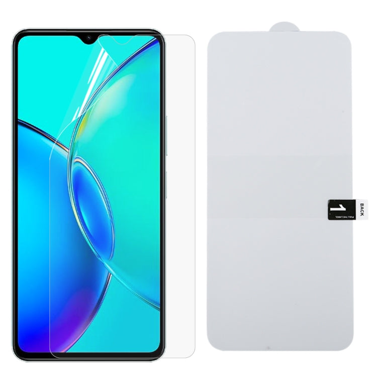 Full Screen Protector Pellicola idrogel antideflagrante, For vivo iQOO 11S, For vivo iQOO Z7 Pro, For vivo S17e, For vivo Y35+ / Y36 India, For vivo S17 Pro, For vivo Y35, For vivo S17