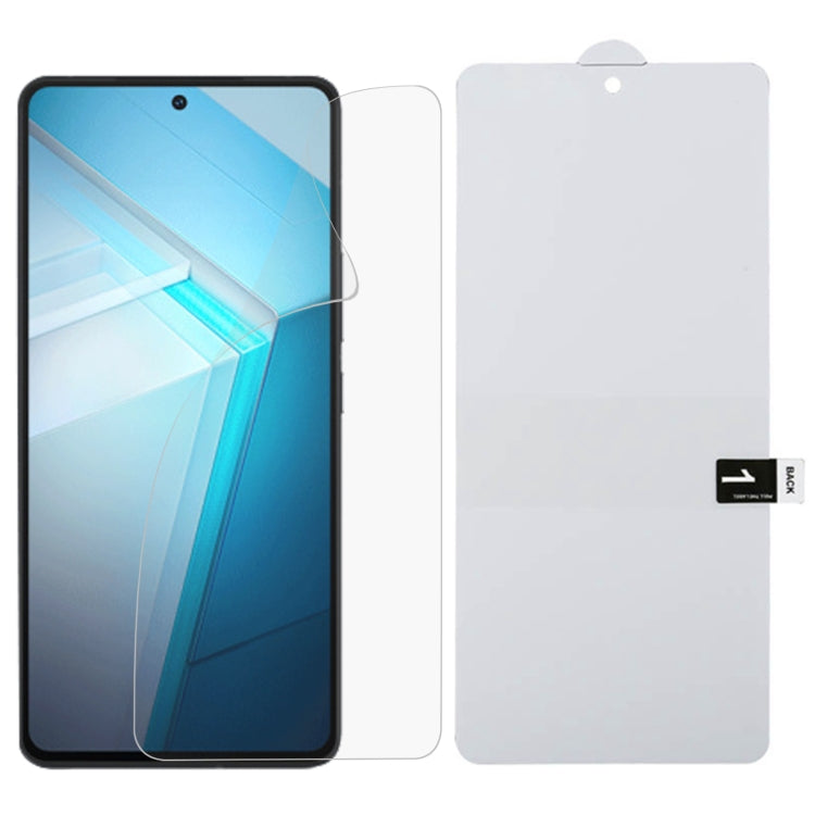 Full Screen Protector Pellicola idrogel antideflagrante, For vivo iQOO 11S, For vivo iQOO Z7 Pro, For vivo S17e, For vivo Y35+ / Y36 India, For vivo S17 Pro, For vivo Y35, For vivo S17