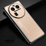 Custodia per telefono in metallo satinato, For OPPO Find X6 Pro, For OPPO Find X6