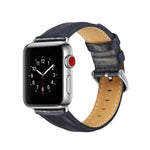 Cinturino in pelle pieno fiore Texture Crazy Horse, For Apple Watch Series 7 41mm / 6 & SE & 5 & 4 40mm / 3 & 2 & 1 38mm, For Apple Watch Series 7 45mm / 6 & SE & 5 & 4 44mm / 3 & 2 & 1 42mm
