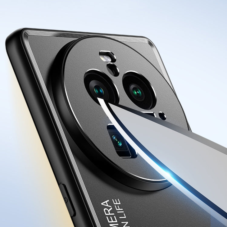 Custodia per telefono in metallo satinato, For OPPO Find X6 Pro, For OPPO Find X6