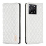 Custodia per telefono a conchiglia in pelle magnetica Diamond Lattice, For Xiaomi Redmi Note 13 Pro+ 5G, For Xiaomi Redmi Note 13 Pro 5G, For Xiaomi 13T / 13T Pro / Redmi K60 Ultra, For Xiaomi Redmi K70 / K70 Pro