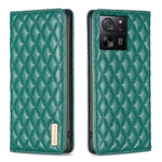Custodia per telefono a conchiglia in pelle magnetica Diamond Lattice, For Xiaomi Redmi Note 13 Pro+ 5G, For Xiaomi Redmi Note 13 Pro 5G, For Xiaomi 13T / 13T Pro / Redmi K60 Ultra, For Xiaomi Redmi K70 / K70 Pro