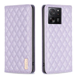 Custodia per telefono a conchiglia in pelle magnetica Diamond Lattice, For Xiaomi Redmi Note 13 Pro+ 5G, For Xiaomi Redmi Note 13 Pro 5G, For Xiaomi 13T / 13T Pro / Redmi K60 Ultra, For Xiaomi Redmi K70 / K70 Pro