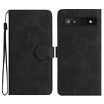 Custodia per cellulare in pelle con motivo floreale in rilievo, For Google Pixel 7a, For Google Pixel 6, For Google Pixel 6 Pro, For Google Pixel 6a