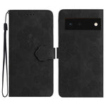 Custodia per cellulare in pelle con motivo floreale in rilievo, For Google Pixel 7a, For Google Pixel 6, For Google Pixel 6 Pro, For Google Pixel 6a