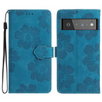Custodia per cellulare in pelle con motivo floreale in rilievo, For Google Pixel 7a, For Google Pixel 6, For Google Pixel 6 Pro, For Google Pixel 6a