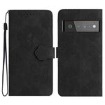 Custodia per cellulare in pelle con motivo floreale in rilievo, For Google Pixel 7a, For Google Pixel 6, For Google Pixel 6 Pro, For Google Pixel 6a