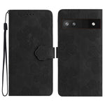 Custodia per cellulare in pelle con motivo floreale in rilievo, For Google Pixel 7a, For Google Pixel 6, For Google Pixel 6 Pro, For Google Pixel 6a