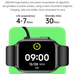 TK12 1,96 pollici IP67 Orologio intelligente con cinturino in silicone impermeabile Supporta ECG / Assistenza remota alle famiglie / Chiamata Bluetooth / Monitoraggio della temperatura corporea, Silicone Band (Blue), Silicone Band (Black)              ...