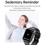 TK12 1,96 pollici IP67 Orologio intelligente con cinturino in pelle impermeabile Supporta ECG / Assistenza remota alle famiglie / Chiamata Bluetooth / Monitoraggio della temperatura corporea, Leather Band (Brown), Leather Band (Black)
