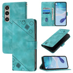 Custodia per telefono in pelle goffrata effetto pelle, For Sony Xperia 1 VIII, For Sony Xperia 10 VI, For Sony Xperia 1 VI, For Sony Xperia 5 VI