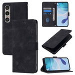 Custodia per telefono in pelle goffrata effetto pelle, For Sony Xperia 1 VIII, For Sony Xperia 10 VI, For Sony Xperia 1 VI, For Sony Xperia 5 VI