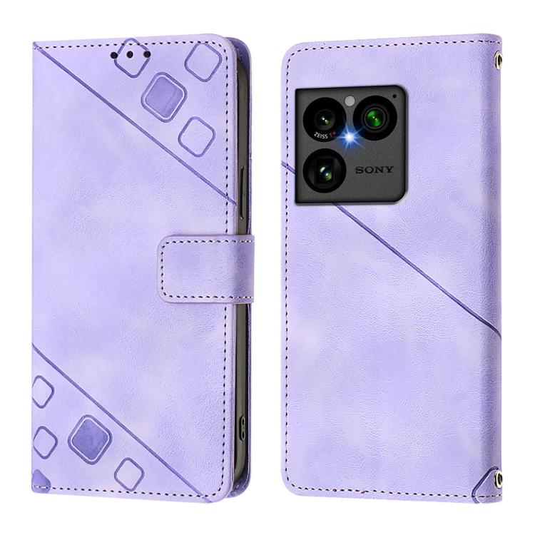 Custodia per telefono in pelle goffrata effetto pelle, For Sony Xperia 1 VIII, For Sony Xperia 10 VI, For Sony Xperia 1 VI, For Sony Xperia 5 VI