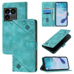 Custodia per telefono in pelle goffrata effetto pelle, For Sony Xperia 1 VIII, For Sony Xperia 10 VI, For Sony Xperia 1 VI, For Sony Xperia 5 VI