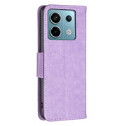 Custodia per telefono in pelle goffrata con due farfalle, For Xiaomi Redmi Note 13 Pro 4G Global, For Xiaomi Poco M6 Pro 4G, For Xiaomi Redmi Note 13 4G Global, For Xiaomi Redmi Note 13