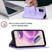 Custodia per telefono in pelle goffrata effetto pelle, For Xiaomi Redmi Note 12S 4G Global, For Xiaomi Poco C51 / A2+, For Xiaomi 13 Ultra, For Xiaomi Redmi Note 12 4G Global