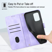Custodia per telefono in pelle goffrata effetto pelle, For Xiaomi Redmi Note 12S 4G Global, For Xiaomi Poco C51 / A2+, For Xiaomi 13 Ultra, For Xiaomi Redmi Note 12 4G Global