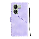 Custodia portafoglio in pelle goffrata per Xiaomi Redmi 13C