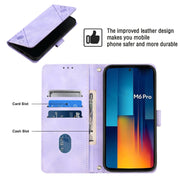 Custodia per telefono in pelle goffrata effetto pelle, For Xiaomi Redmi Note 13 Pro 4G Global, For Xiaomi Redmi Note 13 4G Global, For Xiaomi Redmi K70E, For Xiaomi Poco X6 Pro