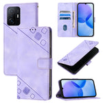 Custodia portafoglio in pelle goffrata per Xiaomi Civi 1S