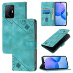 Custodia portafoglio in pelle goffrata per Xiaomi Civi 1S