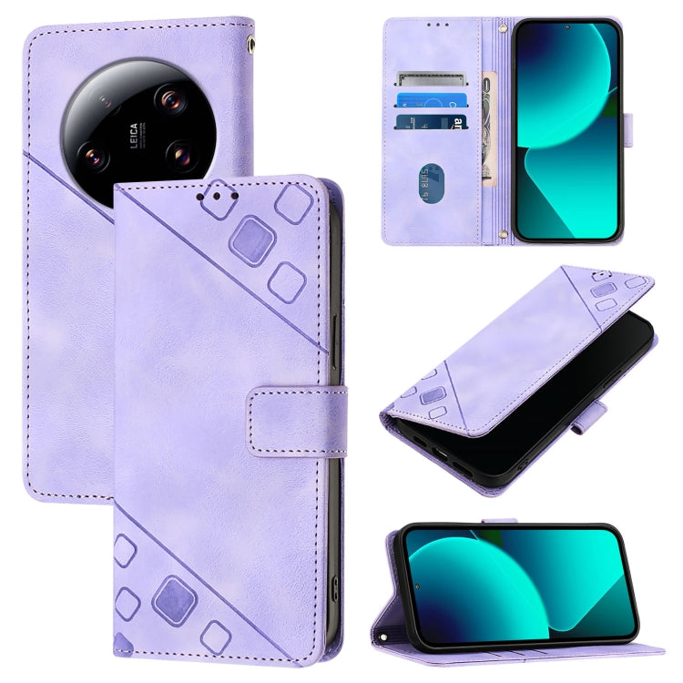 Custodia portafoglio in pelle goffrata per Xiaomi Redmi Note 12S