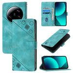 Custodia portafoglio in pelle goffrata per Xiaomi Redmi Note 12S