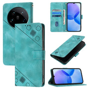 Custodia per telefono in pelle goffrata effetto pelle, For Xiaomi 14 Ultra, For Xiaomi 14 Pro, For Xiaomi 14, For Xiaomi Redmi Note 13 5G Global